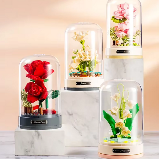 Caja Musical de Flores