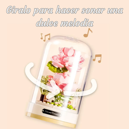 Caja Musical de Flores