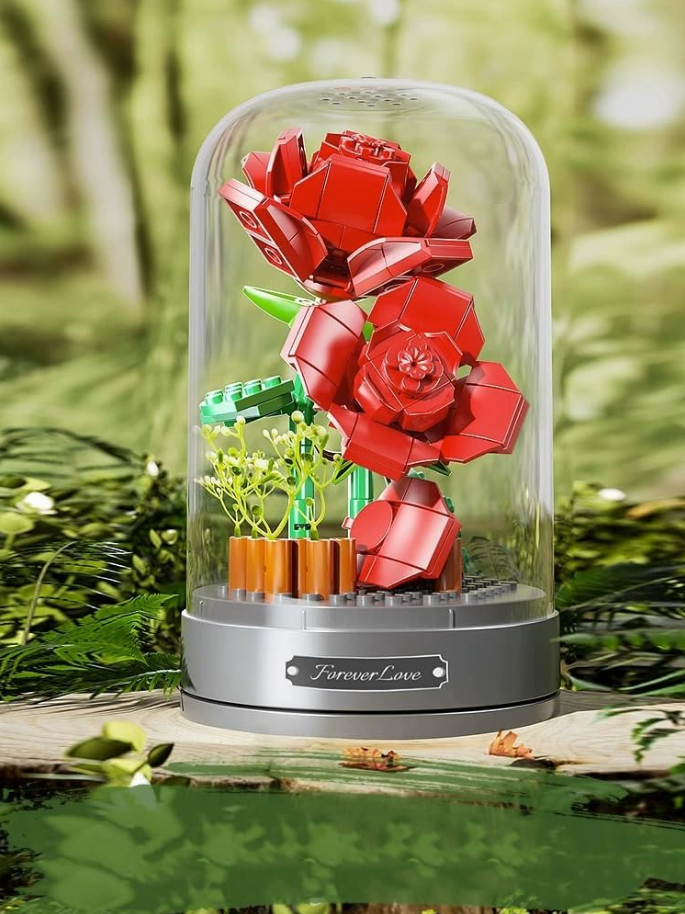Caja Musical de Flores
