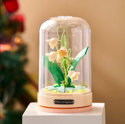 Caja Musical de Flores