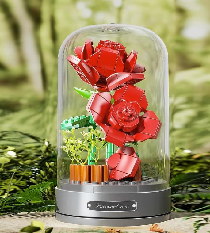 Caja Musical de Flores